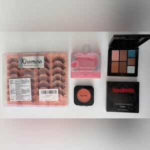 The Crème Shop, NYX, Reina Rebelde, Kiromiro Eyelashes (all new & unused)